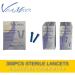 Viamed 28 Gauge Diabetic Lancets - 300 Count | Sterile Single Use Blood Sugar Lancets for Diabetes Testing | Fits Most Lancing Devices - Buy Online on GoSupps.com