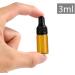 BPZXL 20 pcs Empty 3ml Pink Glass Pipette Bottles - Small Amber & Pink Dripping Bottles for Essential Oils & Aromatherapy - Buy Online on GoSupps.com