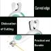 Tmsuxin Cat Nail Clipper with LED Light - Professional Claw Care Kit for Cats and Small Animals - Blue Grooming Tool for Home Use - Buy Online on GoSupps.com