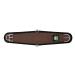 Weaver Leather Felt-Lined Smart Cinch with Roll Buckle. 30-Inch Rope Brown