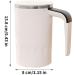 Generico M lange Automatique Magn tique avec Couvercle | Avec M langeur Automatique Et Couvercle - Pour Lait Prot ines En Poudre Boisson Maison Cuisine Bureau Voyage Camping Blanc - Buy Online on GoSupps.com