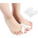 Toe Spreader 6-Piece Set | Large Hallux Valgus Correction & Silicone Separator for Women & Men | Effective Gel Protection for Foot Stretching - Buy Online on GoSupps.com