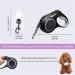 DISSICE Retractable Dog Leash with LED Light 16ft & Anti-Slip Handle for Dogs up to 66 lbs 360 Tangle-Free One Button Brake & Lock (M) - Buy Online on GoSupps.com