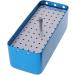 Klova Dental Bur Box - 72 Hole Aluminum Autoclave Sterilizer for Endo Files | Dental Disinfection Tools Holder | Blue - Buy Online on GoSupps.com