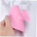 POPETPOP Makeup Washing Tool Silicone Makeup Brush Pad Esponjas Para Maquillaje for Makeup Cosmetic Brush Cleaner Brush Cleaning Pad Makeup Pad Makeup Sponge Scrubber Round 10*10cm Pink - Buy Online on GoSupps.com