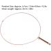 Mindful Breathing Necklace Skin Friendly Stress Relief Mindful Necklace Titanium Steel for Women for Daily Wear Rose Gold - Buy Online on GoSupps.com