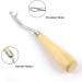 5-Piece Bent Latch Hook Crochet Needle Set for Carpet Making, Wig Designing & Crafts - Buy Online on GoSupps.com
