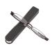 I-Mag Mini Metal Spring Hinge Reading Glasses with Slide Open Hard Case (Black 2.00) 2 Black