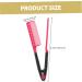 HAPINARY Hair Styling Comb Clipon Vshaped Design Hair Straightener And Rosy - Buy Online on GoSupps.com