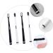 Ultechnovo 8-Pack Wangan Hair Toothbrush Set - Soft Bristles Black Toothbrush for Family Oral Care - Buy Online on GoSupps.com