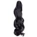 Synthetic Claw Fake Ponytail Wig Female Black Brown Tail Hair Extension On Ponytail Hair Extensions 18-26inch natural black