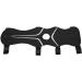 Tihebeyan Adjustable Nylon Archery Arm Guard with 4 Elastic Straps - Black - Buy Online on GoSupps.com