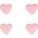 FunCakes Sugar Decorations Heart Pink: Ready to Use for Cake Decoration Perfect for Cupcakes Muffins and more Glutenfree certified Set/8 - Buy Online on GoSupps.com