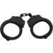 GLORYFIRE Professional Grade Black Carbon Steel Double Lock Metal Handcuffs - Ideal for Training and Daily Use - Buy Online on GoSupps.com