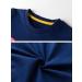 Girls Cotton Sweatshirt | Long Sleeve Pullover for Toddler | 3-4 Years | Blue - Buy Online on GoSupps.com