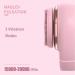 Abhi Sonic Vibration Facial Cleaning Brush - Deep Cleaning Exfoliation Blackhead Removal Wireless Charging 3 Modes - Pink - Buy Online on GoSupps.com