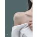 QUUPY 2 Pairs Silicone Shoulder Pads - Reusable Anti-Slip Push-Up Enhancer for Women's Clothing - Transparent & Nude Color - Buy Online on GoSupps.com