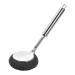 Stainless Steel Brush with Handle | Metal Dishwashing Supplies Brush | Multifunctional Stainless Steel Wool Cleaning Brush for Dishes Pots Stoves Frying Pans