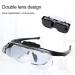 USB Rechargeable Headband Magnifier Head Mounted Magnifying Glasses with 2 LED Lights & Removable Lensesfor Reading Close Work Small Gift - Buy Online on GoSupps.com