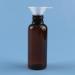 Buy 100PC Small 50ml Brown Plastic Spray Bottles - Travel Atomizers for Perfume & Cosmetics | Includes 4x Funnels - Buy Online on GoSupps.com