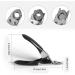 FDIT PET Nail Scissors for Dogs & Cats - Claw Clamps & Cutting Tool for Pet Grooming (Black) - Buy Online on GoSupps.com