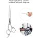 Tony Hair Cutting Scissors Hairdressing Shear 6 Inch 2 Type Stainless Steel Hair Cutting Professional Durable Lightweight Anti-Rust Wear Resistant for Home/Barber Shop Salon/Family/Pet - Buy Online on GoSupps.com