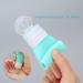 2-Pack Travel Silicone Bottles Set - Wasteland-Proof Refillable Containers with Carrying Bag - Mini 90ml Shampoo & Lotion Bottle - Green & White - Buy Online on GoSupps.com