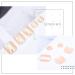 Glossy Pink Fake Toe Nails - Blue Gray Square Shimmer, Full Cover 24pcs for Women and Girls - Buy Online on GoSupps.com
