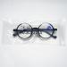 Koosufa Round Reading Glasses with Blue Light Filter for Men & Women - TR90 Retro Full-Rim Anti-Fatigue Visual Aid in Transparent Green (Strengths 0.0 to 4.0) - Buy Online on GoSupps.com