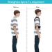 Yosoo Health Gear Posture Corrector for Kids Teenagers - Spinal Support Brace to Improve Back Pain & Kyphosis - S (Waist 13-24) - Buy Online on GoSupps.com