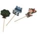 Leadigol 48Pcs Woodland Animal Cake Cupcake Toppers Forest Jungle Animals Cake Decorations Woodland Creatures Party Supplies Decorations Cute Party Supplies - Buy Online on GoSupps.com