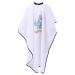 Angoily Children's Haircut Shawl Child Barber Cape Child Cape Kids Haircut Cape Toddler Apron Kids Formal Dress Home Haircut Cape Salon Cape White Baby Gown Polyester Major