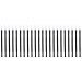 200 Pcs Lip Brush Applicator Lipstick Applicator Makeup Tool Kit 9.2*0.8*0.5cmx2pcs Black+Whitex2pcs