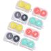 16 Pcs Remote Tool Piston Storage Container for Contact Lenses - Lens Holder Tweezers & Accompanying Box - Ideal for Travel & Organization - Buy Online on GoSupps.com