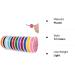 BFANGZ 0.8mm Elastic String Cord Rope for Jewelry Making - 10 Pcs Colorful Stretch String Cord (80M) - Black, Coffee, Green, Orange, Yellow - Buy Online on GoSupps.com
