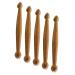 Collbath 5st Wood Massage Care Acupoint Massage device Massage roller made of wood pressure point massage device Woodenstift Triggerpunkt-Massagestab trigger-point massage devices H lzern Household China