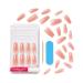 KISS TruNude Fake Nails Set - 28 Nude Glow Shades, Chip & Smudge Proof Manicure - Buy Online on GoSupps.com