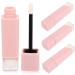 Homoyoyo 4pi ces Lot De Tubes De Gloss L vres Rechargeables Et Lavables Compacts Et L gers Avec Base Transparente