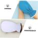 WOONEKY 2paires De Cire R utilisables Mitaines Lavables Pour Soins Domicile Et Spa Bleu Blanc - Buy Online on GoSupps.com