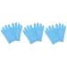 minkissy 3 Pairs Night Moisturizing Gloves Lotion Gloves Dry Hand Gloves Cotton Gloves for Dry Hands Gloves in a Bottle Enhancing Sleeping Gloves Womens glives Soft Supplies Miss