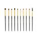 Shop Eyeshadow Brush Set - Soft Hair Detail & Smudge Brushes for Beginners | Portable Makeup Tools - Buy Online on GoSupps.com