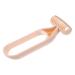 pilateur Corporel Tondeuse Poils pour Aisselles Plastique Abs Rasoir Manuel Rasage Doux Voyage Soins Personnels Femmes et Jeunes Filles