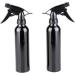 FRCOLOR 3pcs Fine Mist Spray Bottles for Plants - Refillable Water Spray Bottles - Black - Perfect Plant Mister for Indoor & Outdoor Gardening - Buy Online on GoSupps.com