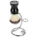 Shaving Stand Men Shaving Tool Kit 2 IN 1 Portable Curved Shaving Brush Manual Shaving Stand Holder 1 Unit (Lot de 1)
