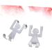 Alipis 8 pcs Cabinets Creative Door Hanging Cloth Back Hooks Storage Bag Humanoid mediumx2pcs Silverx2pcs - Buy Online on GoSupps.com