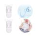 Toyandona 25pcs Transparent Soft Silicone Pacifier Clips - Gripping Teeth Baby Bib Clips & Pacifier Holders - International Shipping Available - Buy Online on GoSupps.com