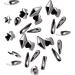 dijiusidy 50 Pieces Glass Crystal Set Eye-catching Personalized Nail Art Rhinestones DIY Handcraft Manicure Accessories for Card Making Dark Black - Buy Online on GoSupps.com