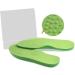Reflexology Shoe Pads for Women & Men - Sports Correction Insoles for Foot Pain Relief & Arch Support | O Leg & Strephexopodia Fix | 22x7.5cm Green - Buy Online on GoSupps.com