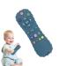 Remote Control Shape Silicone Teething Toy Set for Babies - Dark Blue | Soothe Gums & Relieve Teething Pain - Buy Online on GoSupps.com