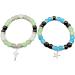 Vsilay Pearl Bracelets Set - Stylish Magnetic Suction Cup Buckle for Everyday & Party Wear | Perfect Matching Hand Strings - Buy Online on GoSupps.com